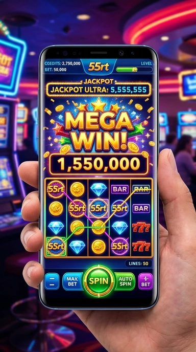 Proses unduh aplikasi di 55rt yang cepat dan efisien.